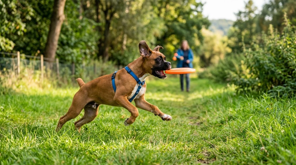 Come gestire l'energia di un cucciolo di Boxer giochi e attività consigliate